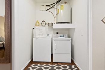 Washer and dryer